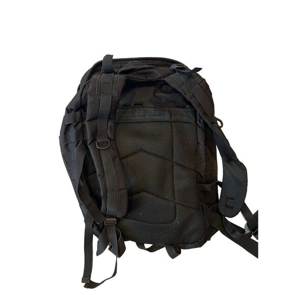 Generic Black Tactical Backpack w Pin - Picture 2 of 6